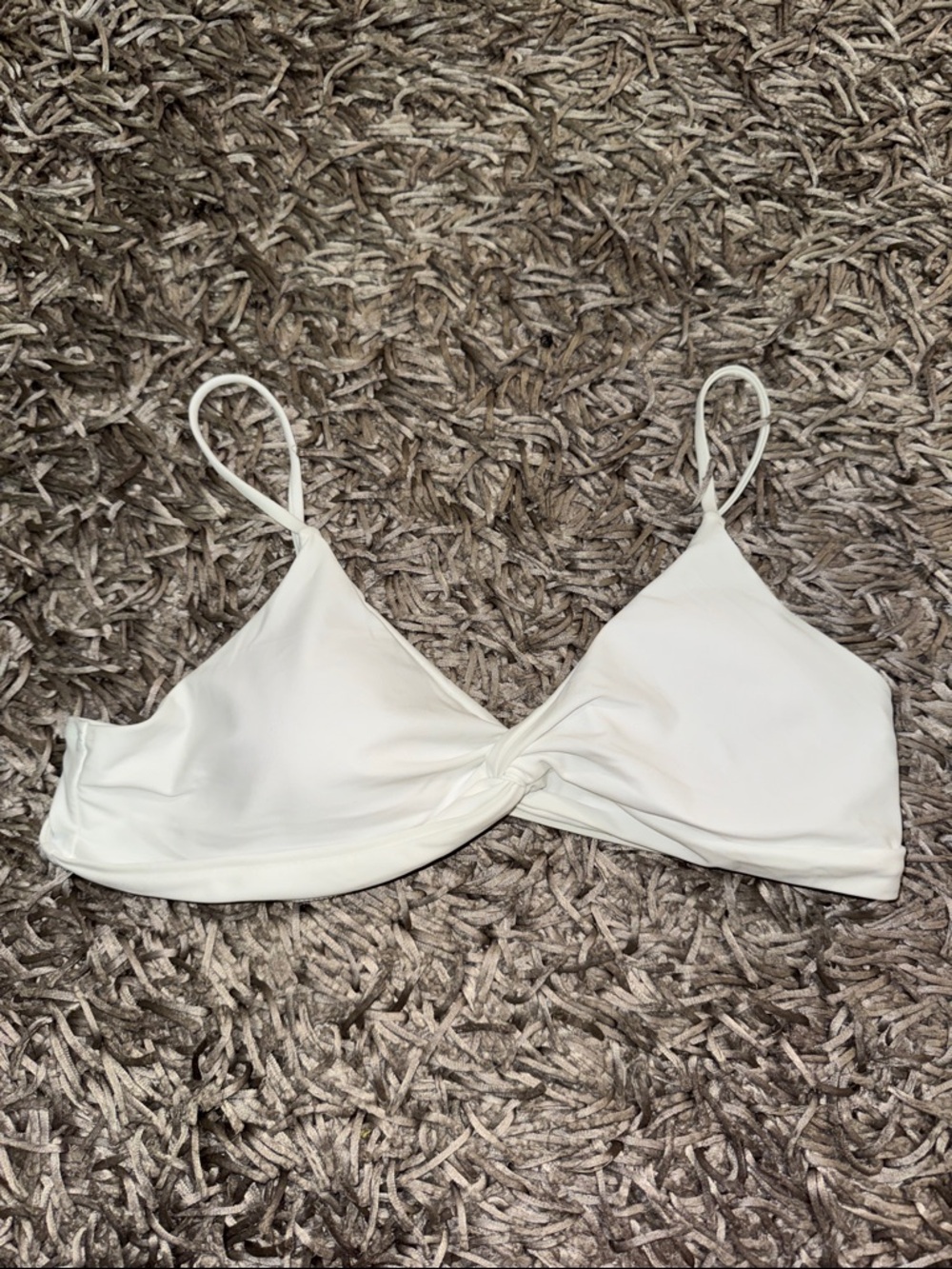 White Twist-Front Bralette - Women Intimates & Sleepwear